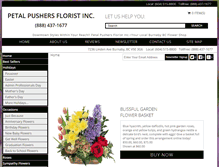 Tablet Screenshot of burnabyflowershop.com